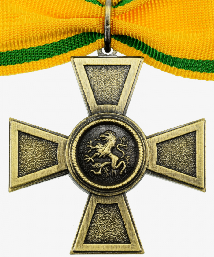 Baden Cross of Merit to Zähringer Löwen 1889